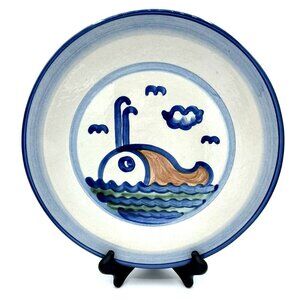 Vintage M.A. Hadley Whale 11" Inch Dinner Plate - NEW